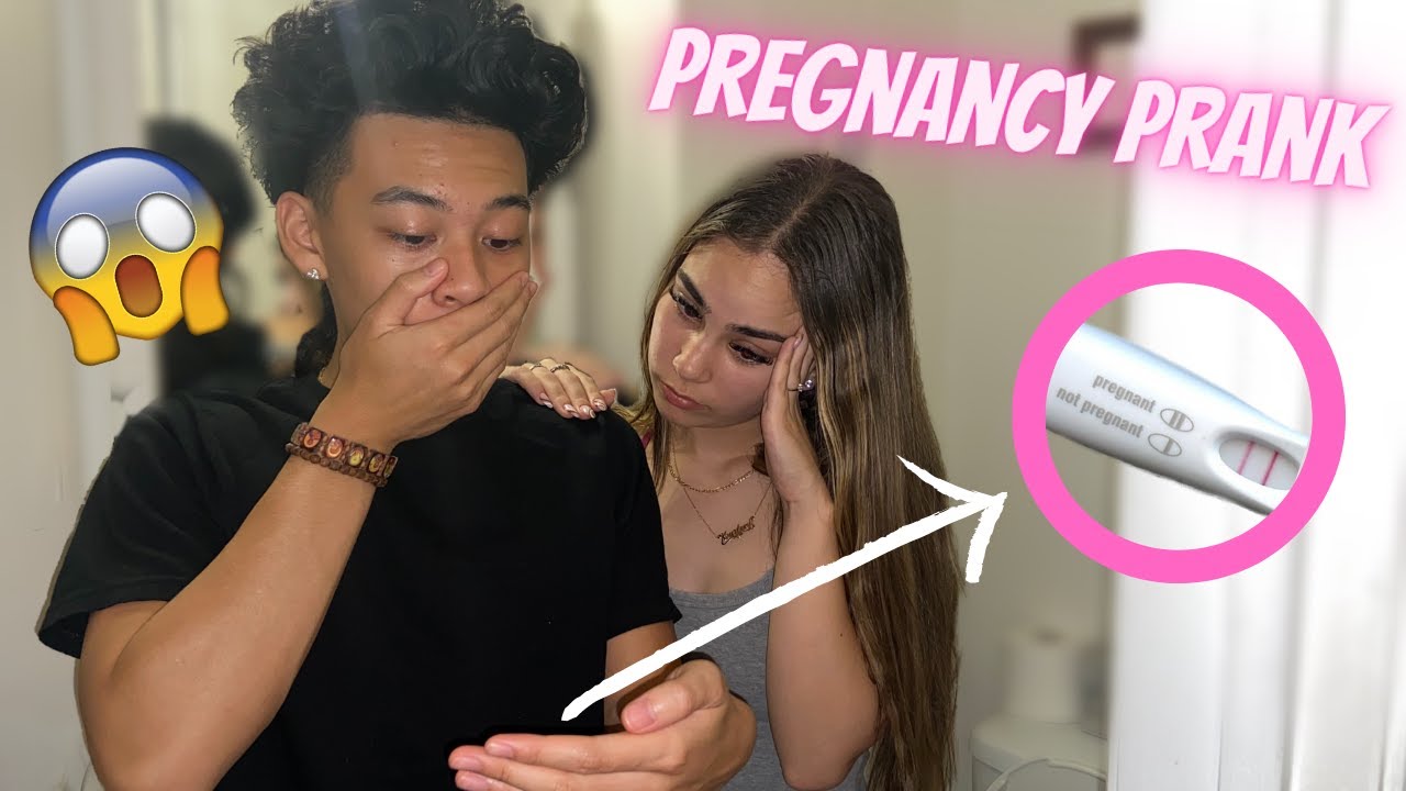 Telling my Boyfriend I'm PREGNANT🤣🤰🏼**prank** | kokoandsymba
