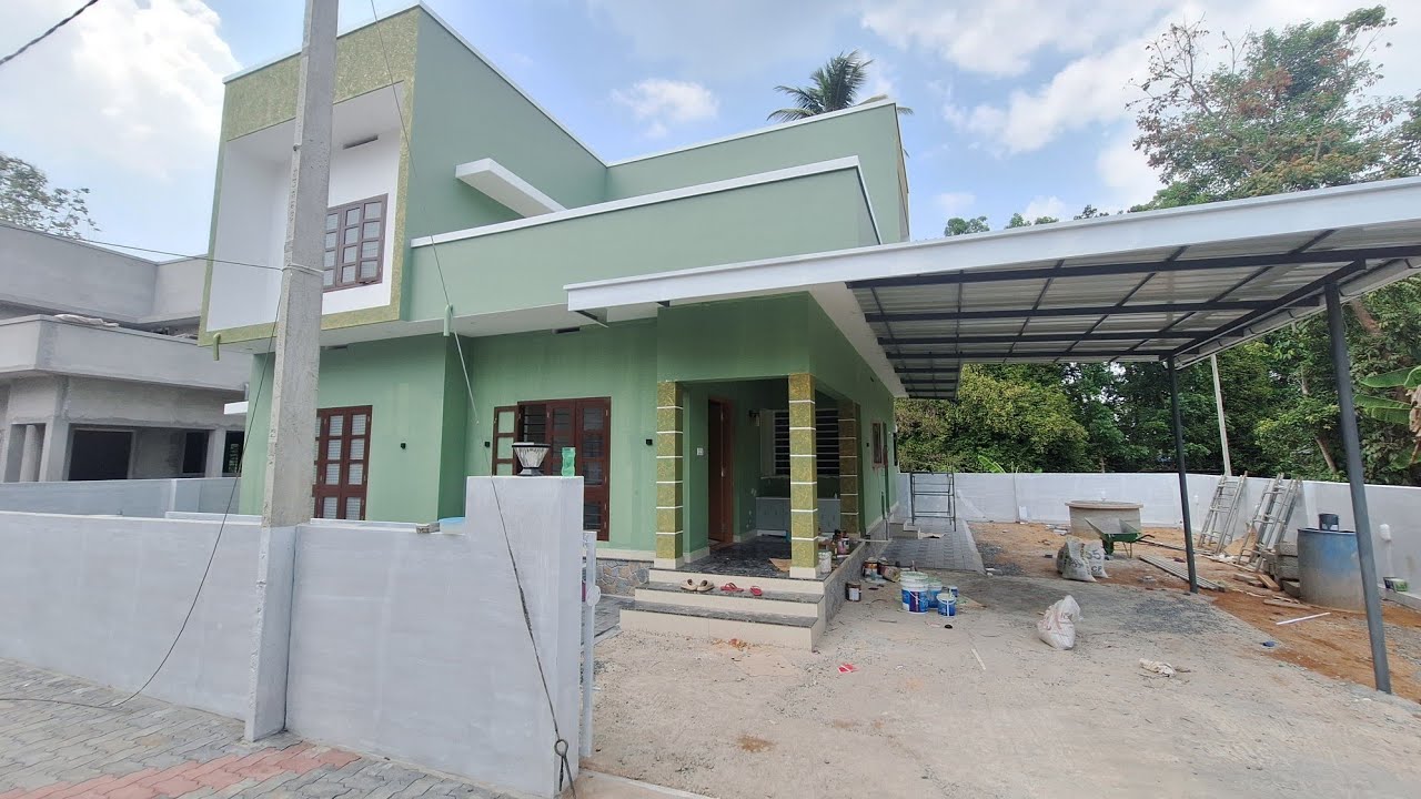4.5 cents land 1980 sqft 4 bhk house in thuravoor angamaly asking price is 65lalkhs ☎️ 8921264378 