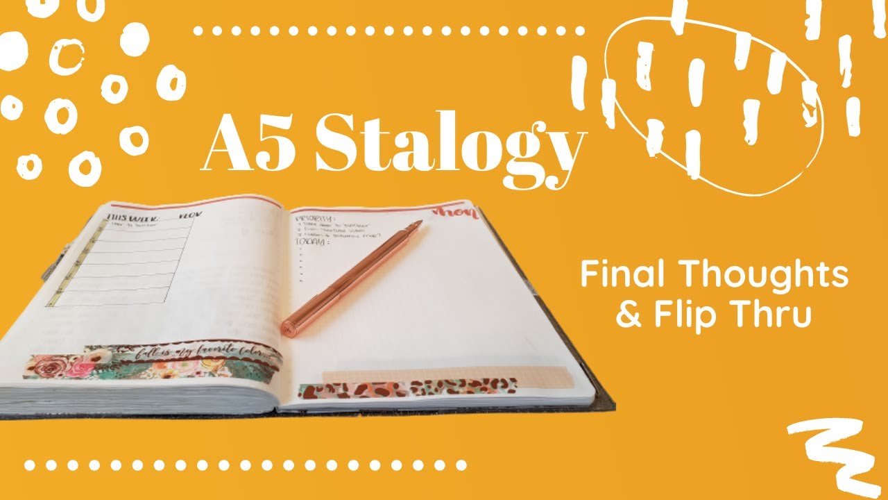 A5 Stalogy | Final Thoughts and Flip Thru