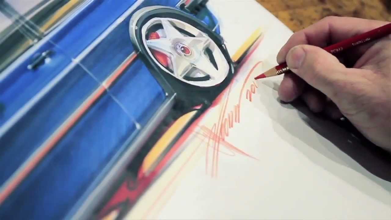 Chip Foose zeichnet VW Golf 2 MK2 GTI VW Werbesport in den USA