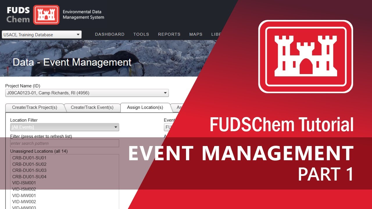 Event Management Tutorial - Part 1 - FUDSChem