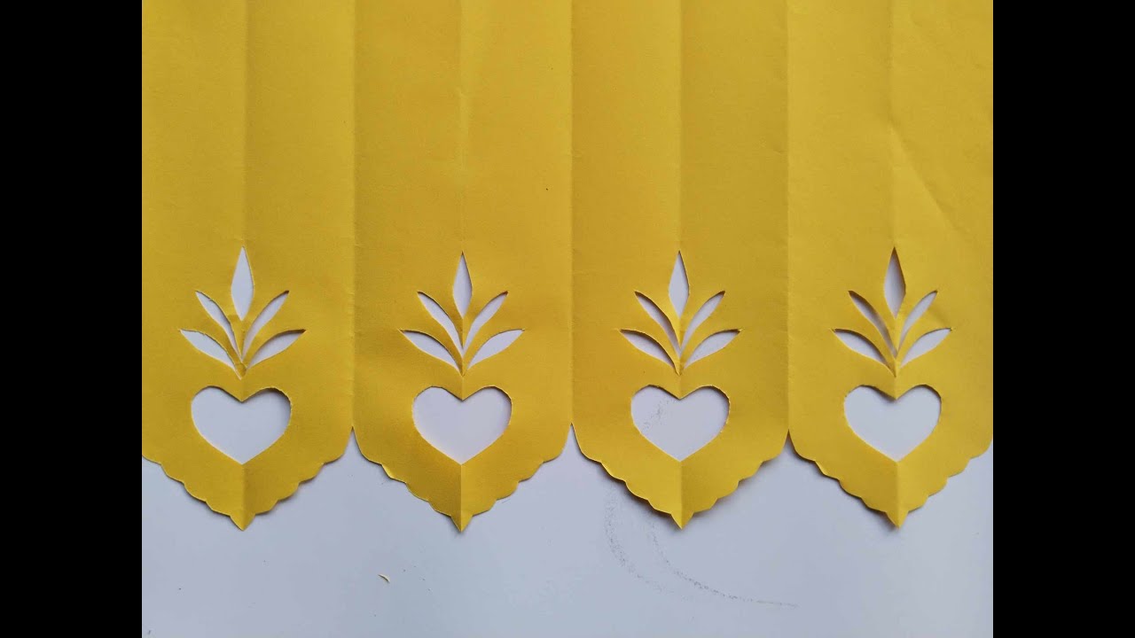 New paper cutting design