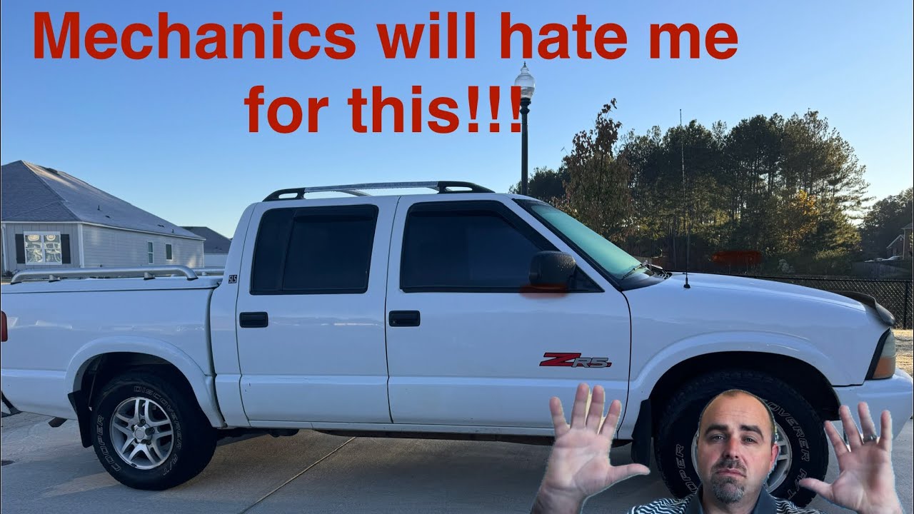 03 S10/Sonoma blend door actuator repair, $850 quote repaired for $46 part #s10 #heater #sonoma