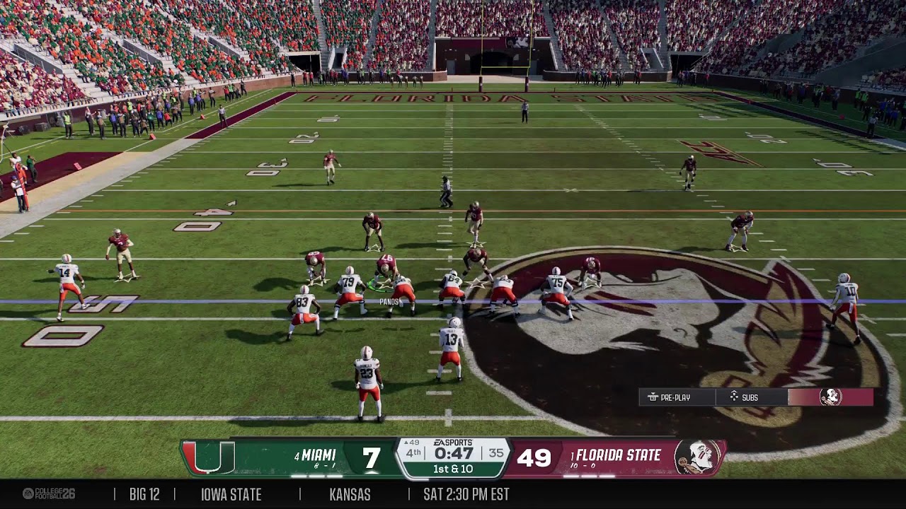 S7: FSU OG Online  Week 12 NCAA26
