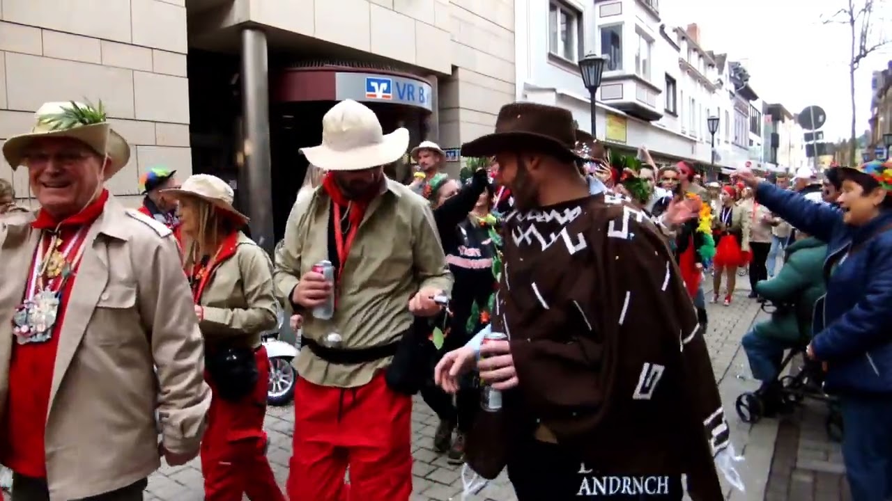Rekrutenzug 2024 in Andernach
