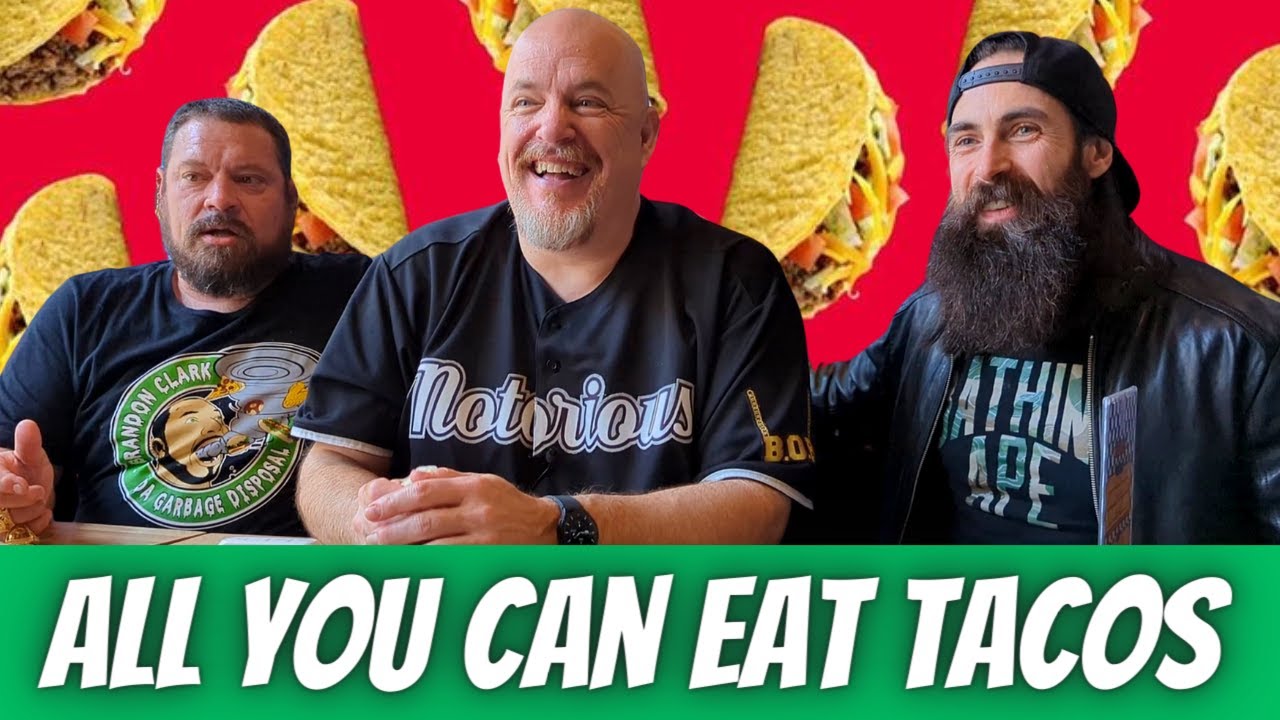 Kongs NQ Notorious B.O.B. Beard Meats Food Unlimited All You Can Eat Taco Manchester United Kingdom