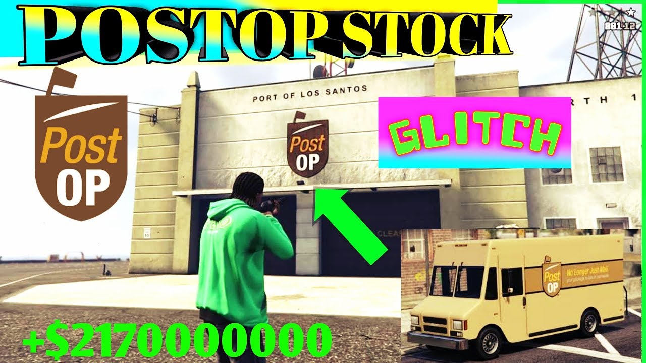Gta 5 PostOP Stocks glitch ( easiest Million dollar Maker ) $ 200 Millions INN