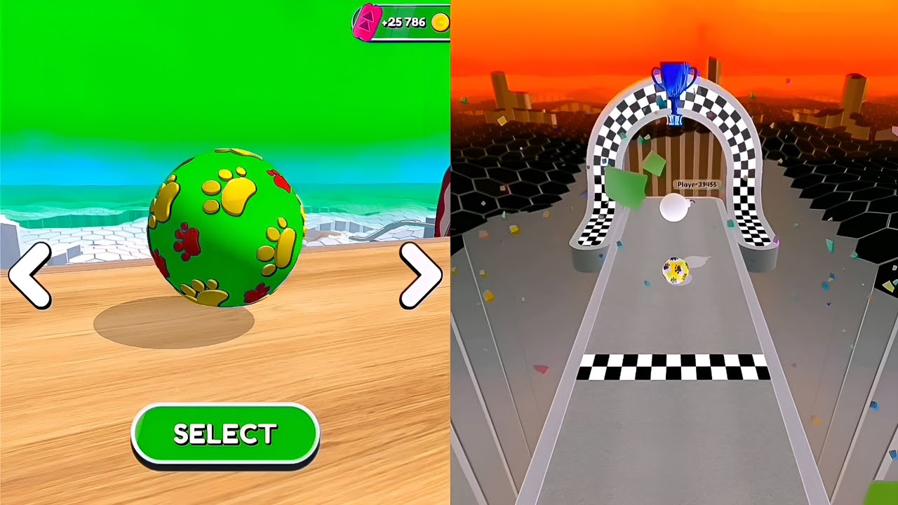 ⭕⭕🌠Going Balls vs Reversed Video Gameplay SpeedRun Mobile Game Part 1930