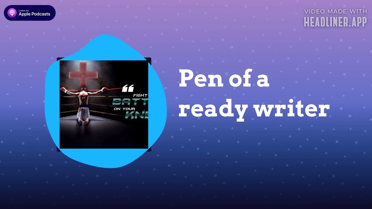 Destiny Talk - Pen of a ready writer