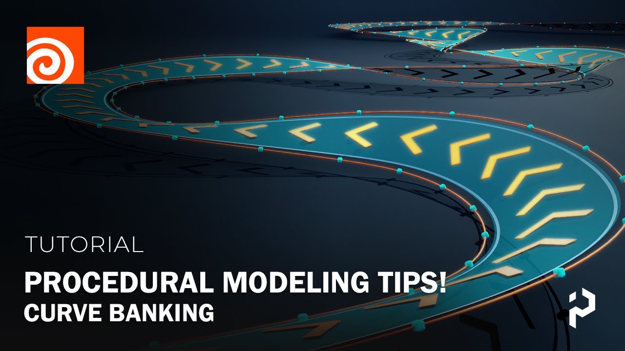 Houdini - Procedural Modeling Tips! - Curve Banking