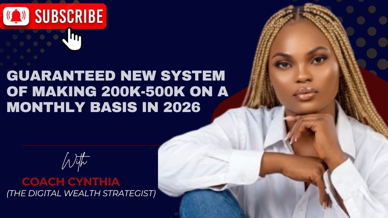 GUARANTEED NEW SYSTEM OF MAKING MONEY ONLINE IN 2026 ( Ps: Switch to 1080p for a more clearer video)