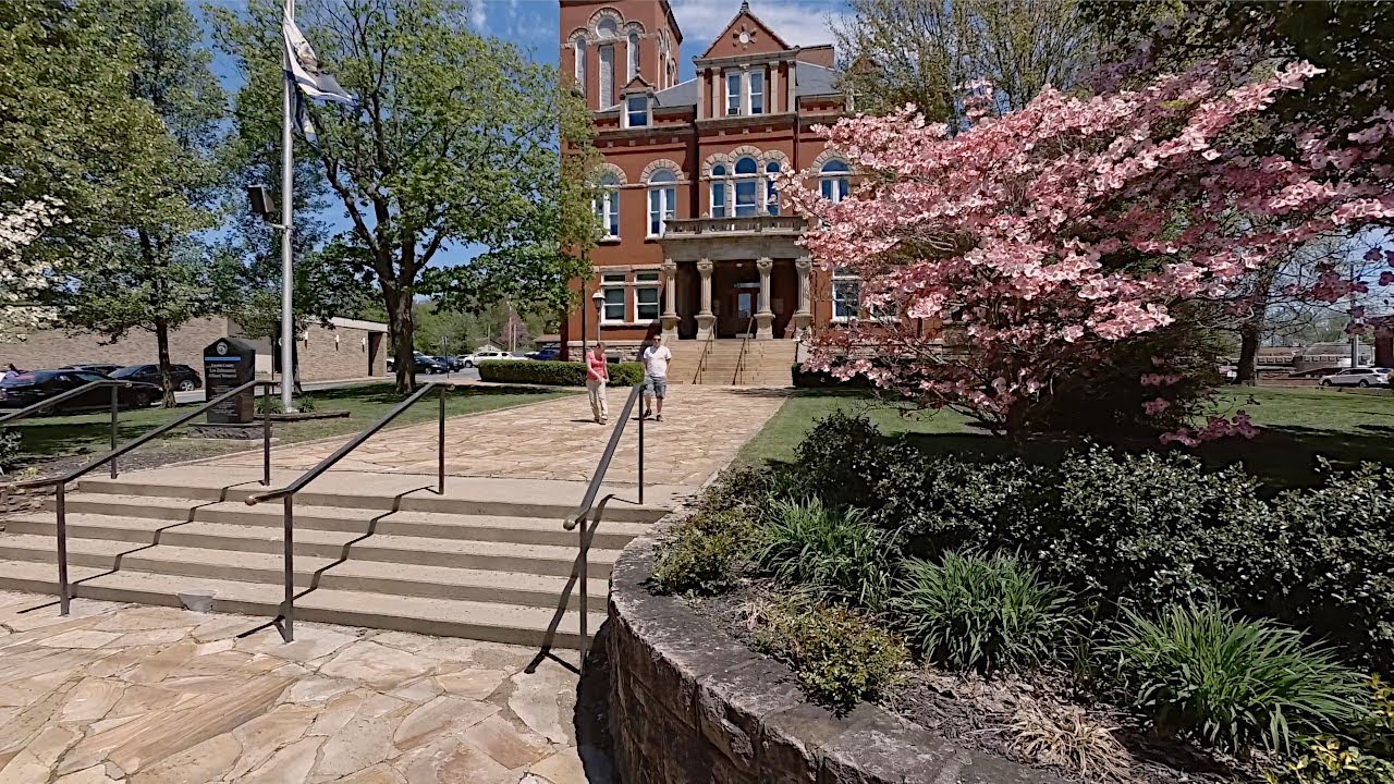 Walking In Fayetteville, West Virginia