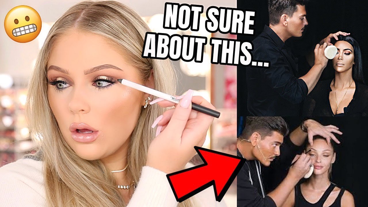 I TRIED FOLLOWING A MAKEUP BY MARIO MASTER CLASS MAKEUP TUTORIAL | KELLY STRACK