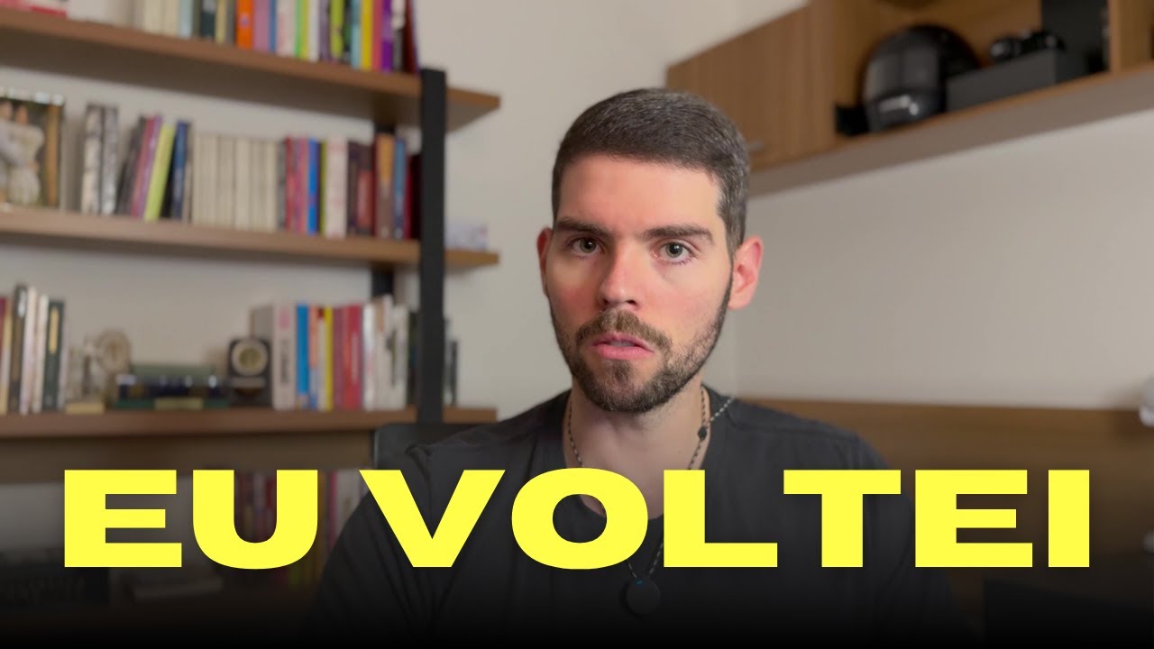 VOLTEI ao YouTube: Por que documentar sua vida MUDA TUDO