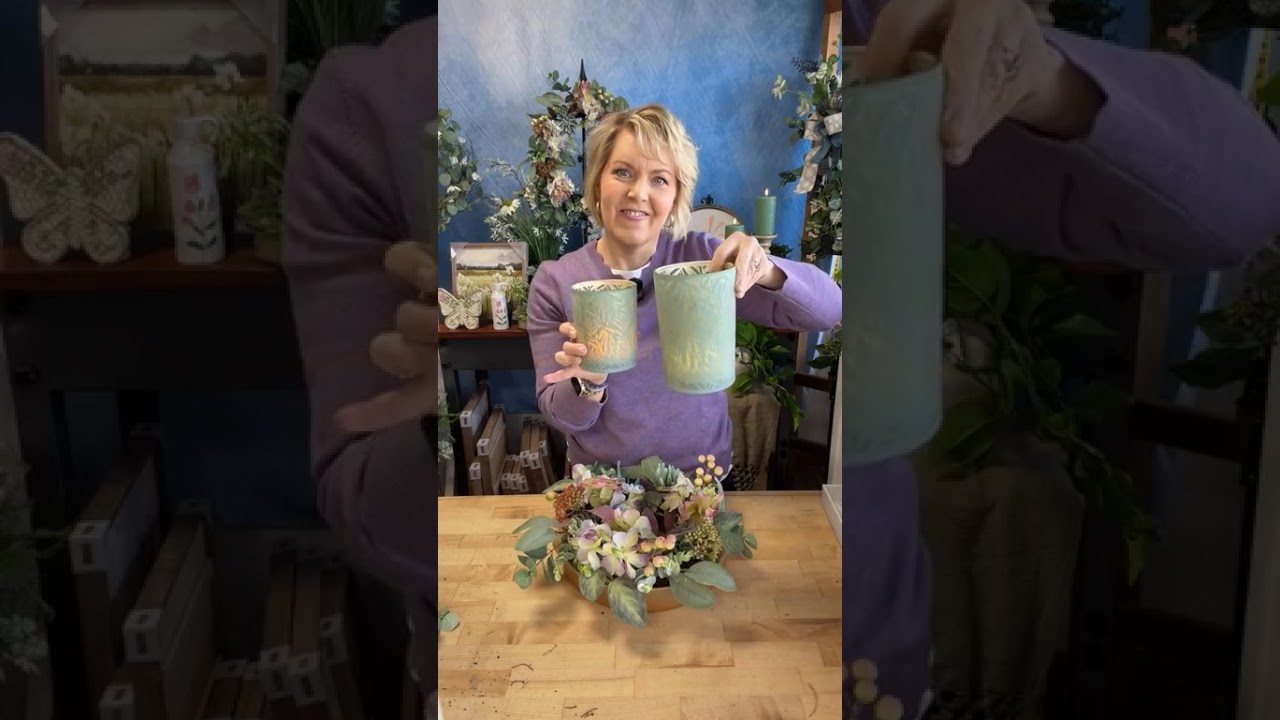 New arrivals for serene home decorating! Soft blue green color palette 🎨