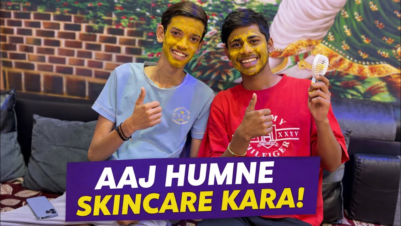 Aaj Humne Skin Care Kara 😌 | Hair Cut Day ✂️ | daily vlog |  vinay jadhav	