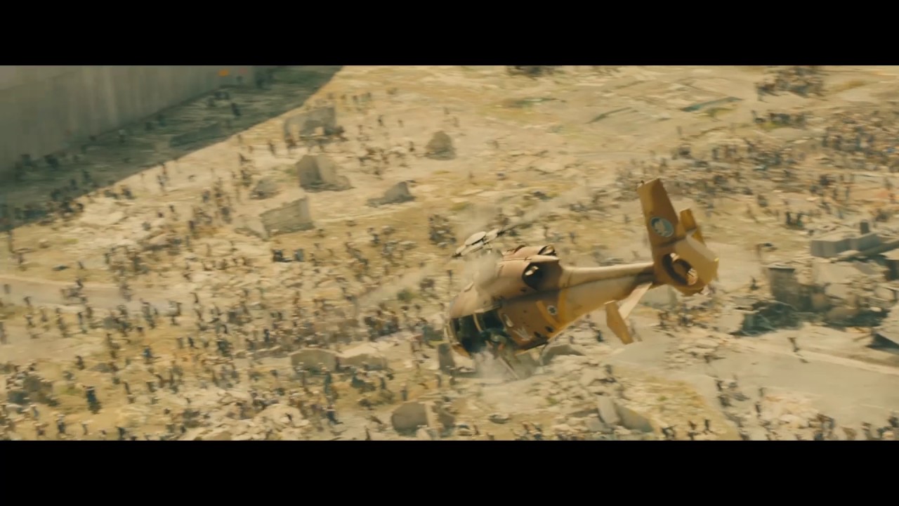 World War Z (2013) - Wszystkie fale zombie - Tylko akcja [1080p]