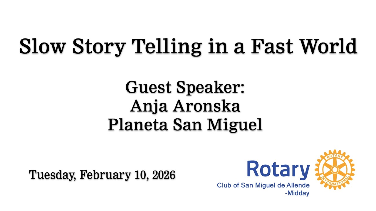 Slow Story Telling in a Fast World, Planeta San Miguel