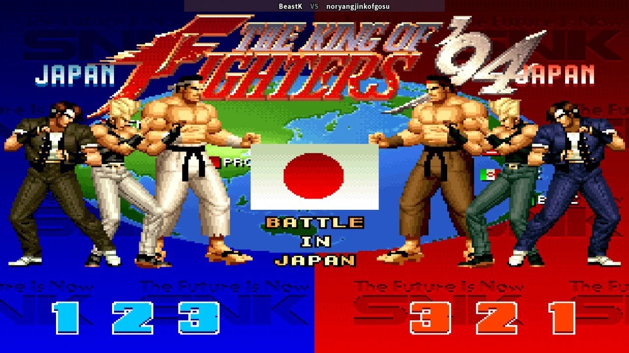 Kof94 The King of Fighters '94 킹오브파이터즈94 BeastK (kr) vs noryangjinkofgosu (kr) 14.11.2021 拳皇94