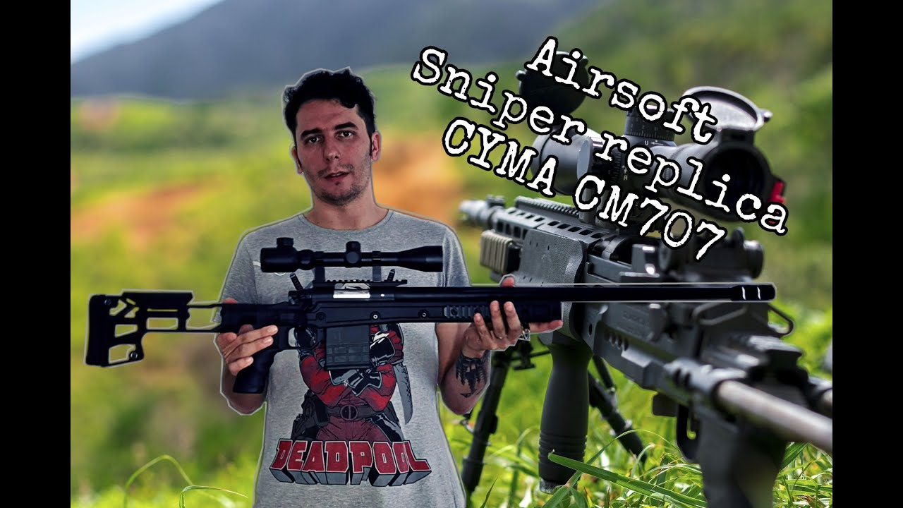 RECENZIJA - CYMA CM707 Airsoft sniper replica