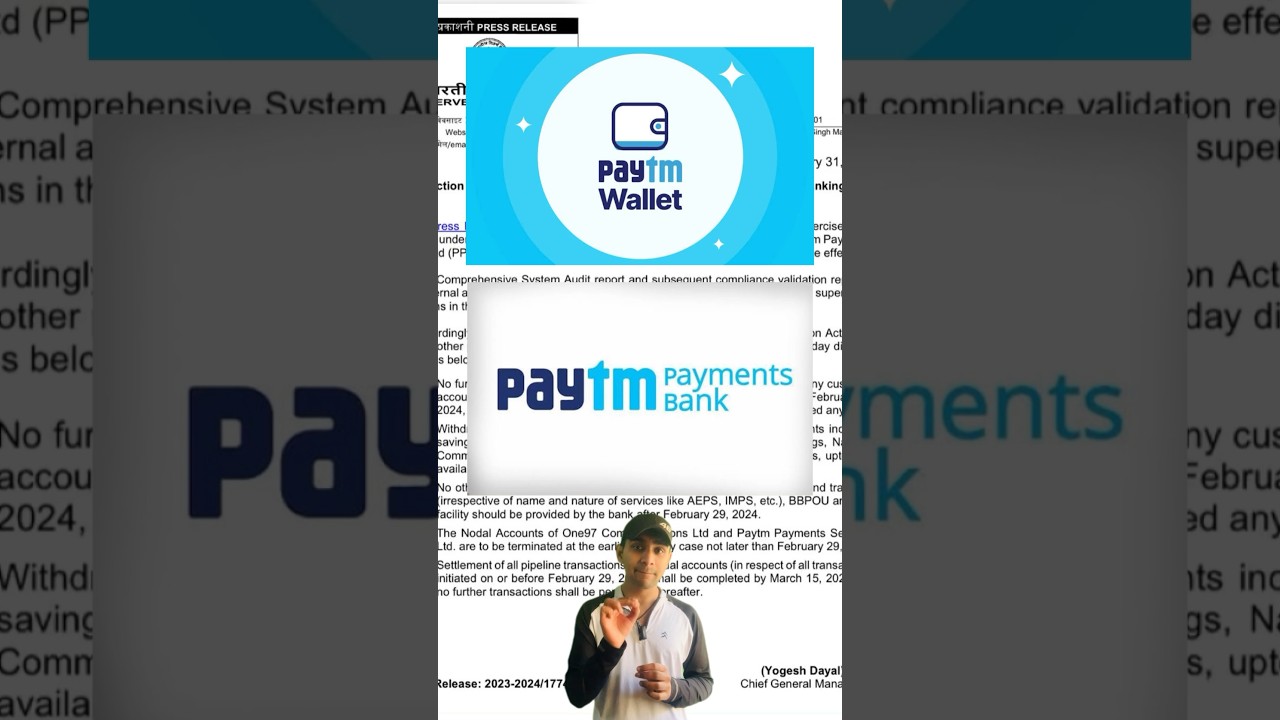 Why RBI banned paytm wallet and paytm payments bank 🏦