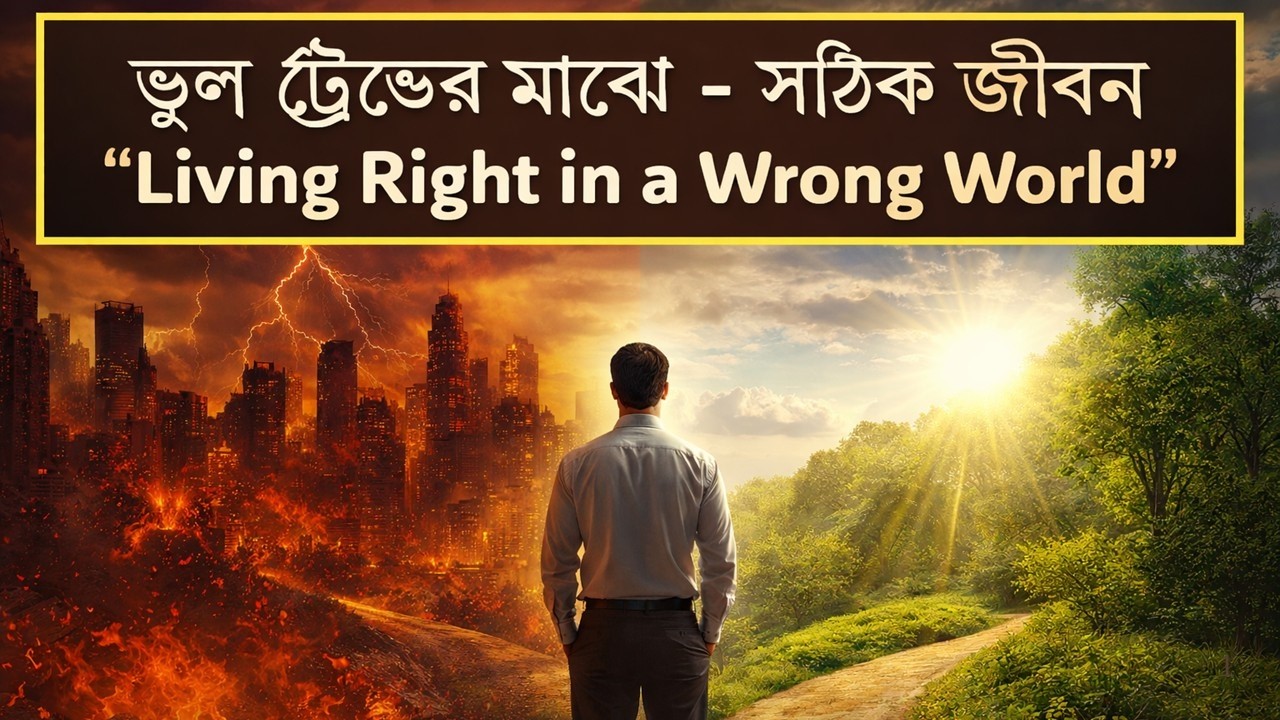 ভুল ট্রেন্ডের মাঝে সঠিক জীবন | Living Right in a Wrong World | Rev. Saras Kumar Mondal