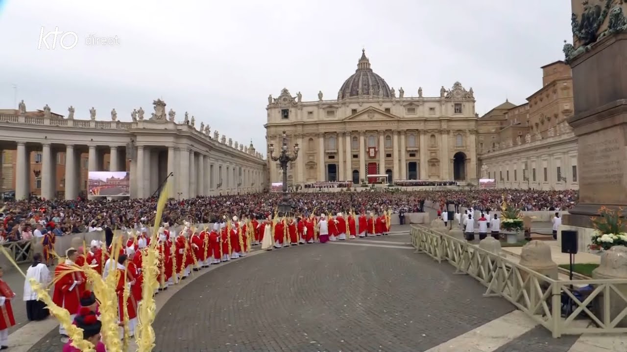Messe des Rameaux et de la Passion du Seigneur &agrave; Rome || 13 avril 2025