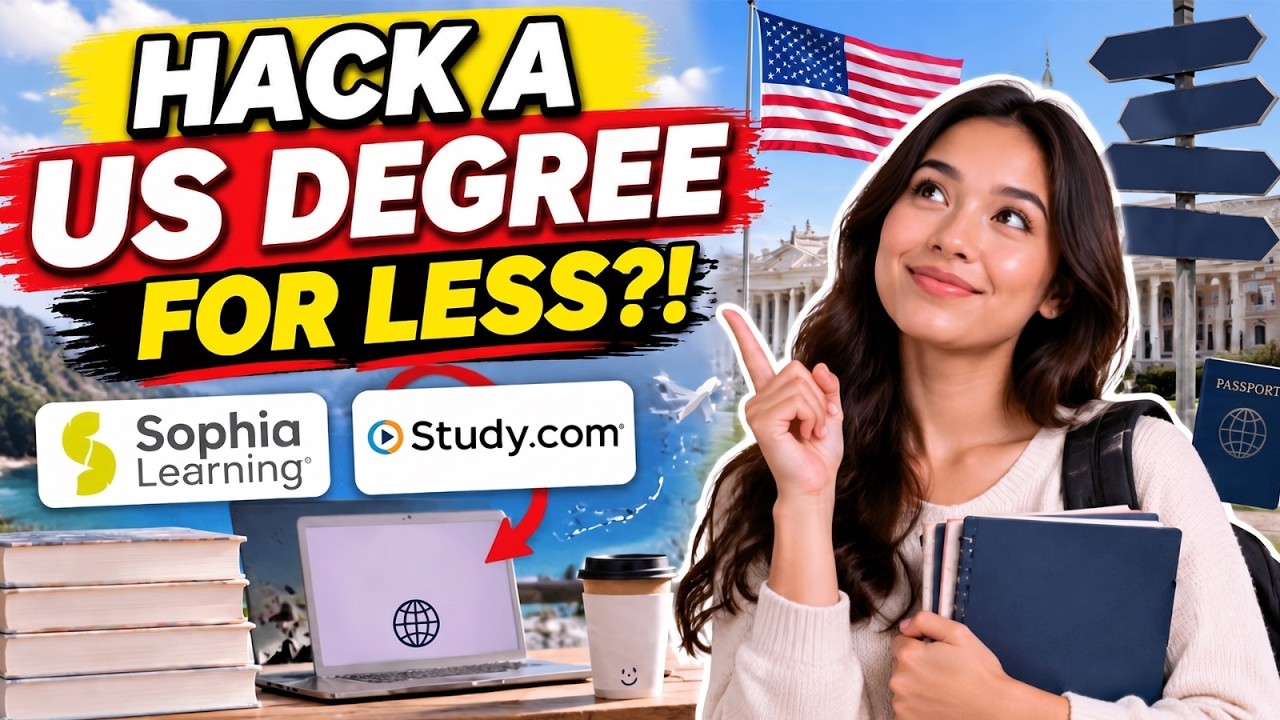 How to Get a US Degree Faster & Cheaper Using Sophia Learning and Study.com Credits | Life Playbook