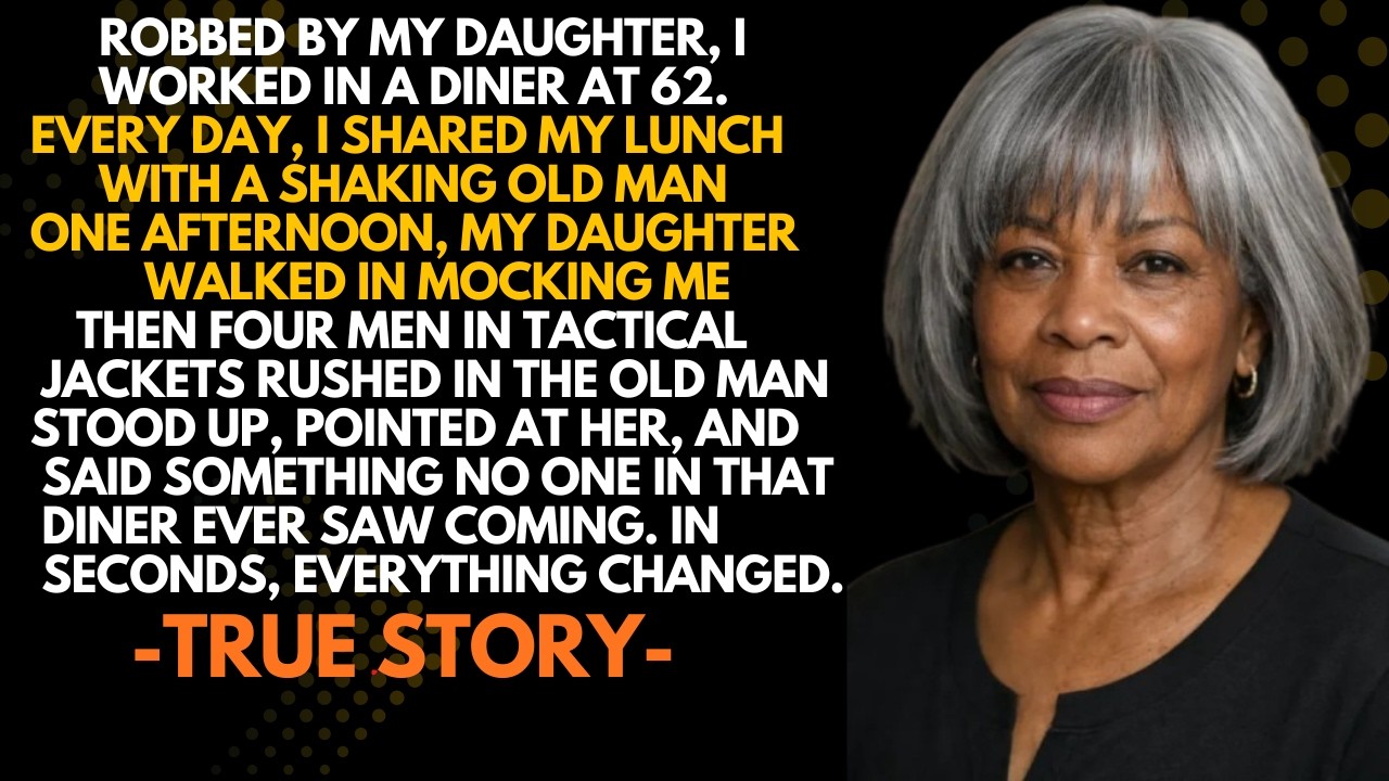 HER TRUE STORY 👵💔 She Worked In A Diner At 62 Until A “Poor Old Man” Revealed Everything