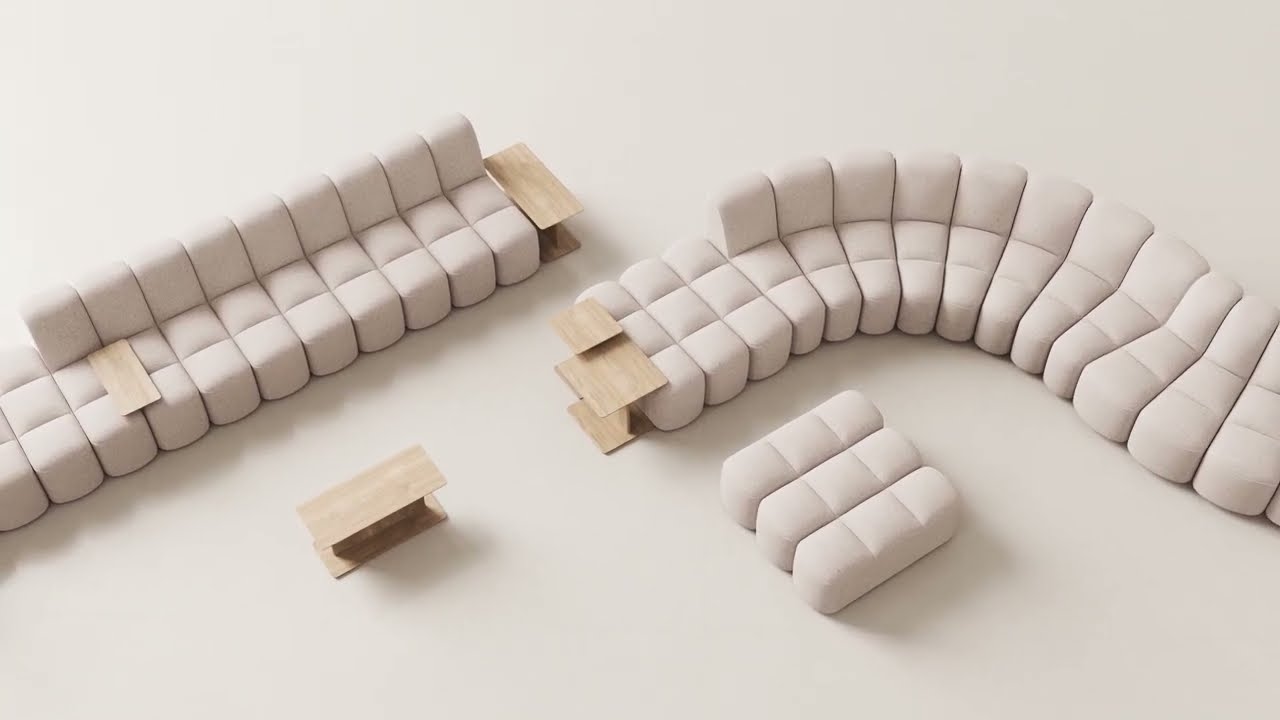 Array Sofa System design by Sn&oslash;hetta for MDF Italia