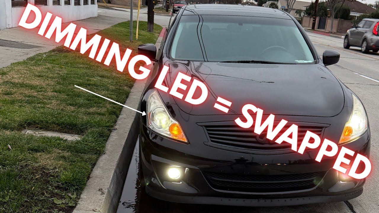 G37 LED HEADLIGHT INSTALL! (D2S BALLAST BYPASS) Q40, 370GT