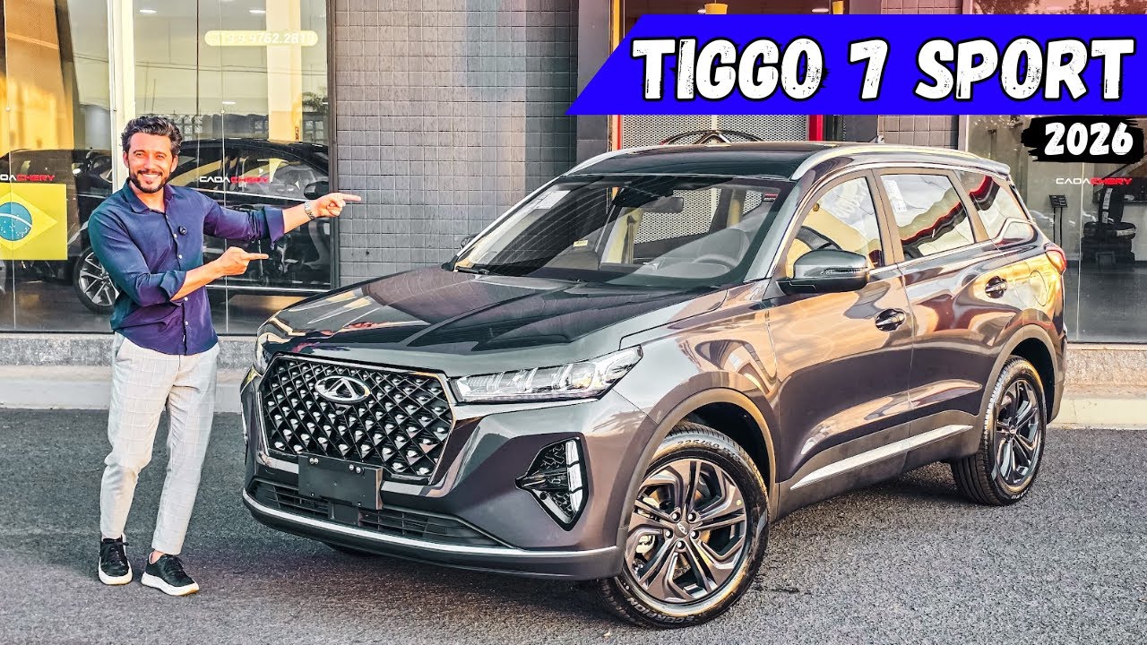 TIGGO 7 SPORT 2026 EM DETALHES
