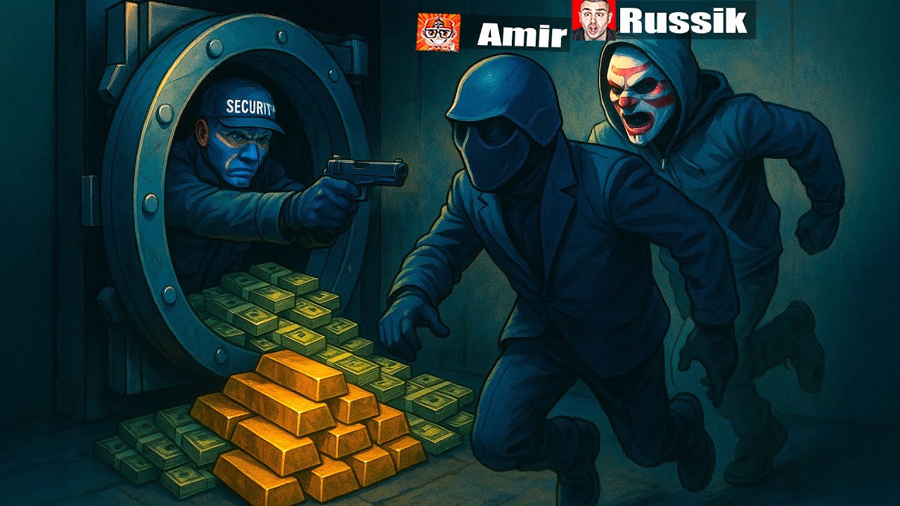 BANKÜBERFALL - aber -100€ bei einem FEHLER in Payday 3