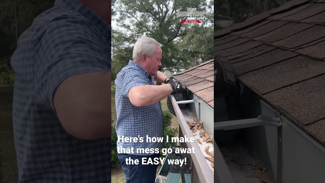 The Safe, Simple Way to Clean Gutters