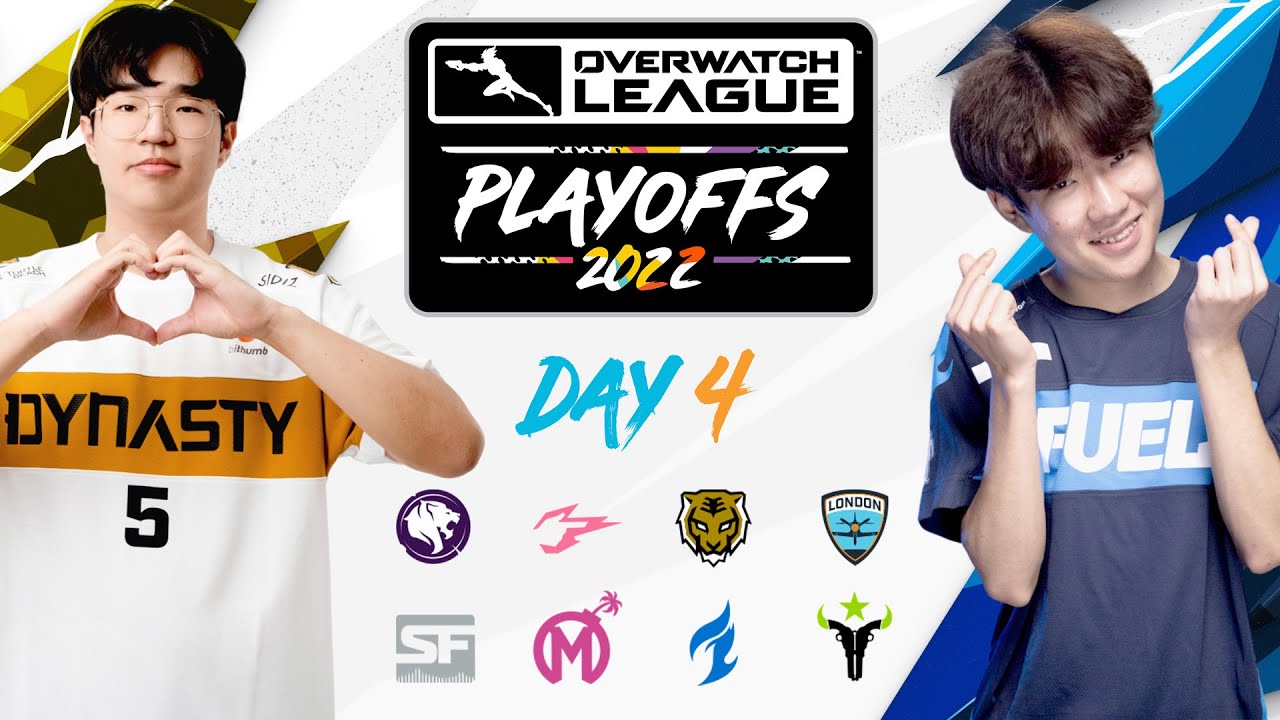 [CoStream] Overwatch League 2022 Season | Playoffs Day 4