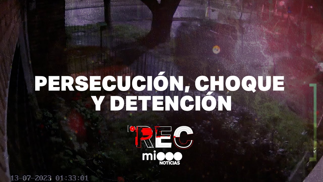 PERSECUCIÓN, CHOQUE Y DETENCIÓN - ECHA AL LADRÓN A LOS FIERRAZOS - #REC