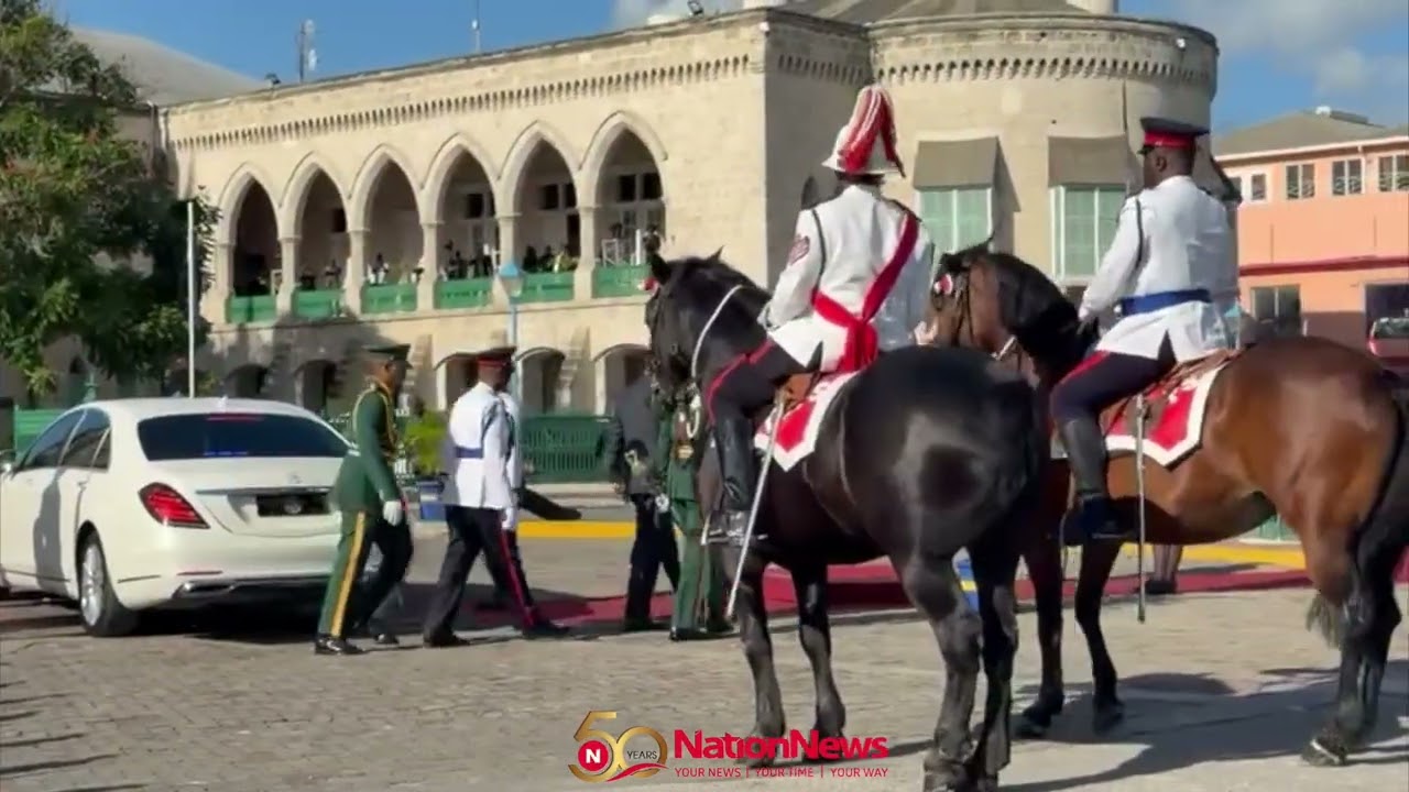 Nation Update: President Bostic arrives for opening of Parliament