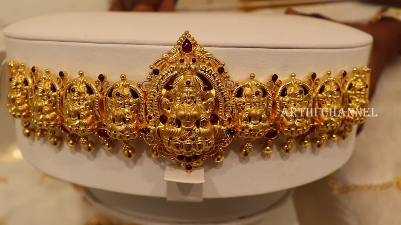 Gold Ottiyanam - Vaddanam Exclusive Collections - weight
