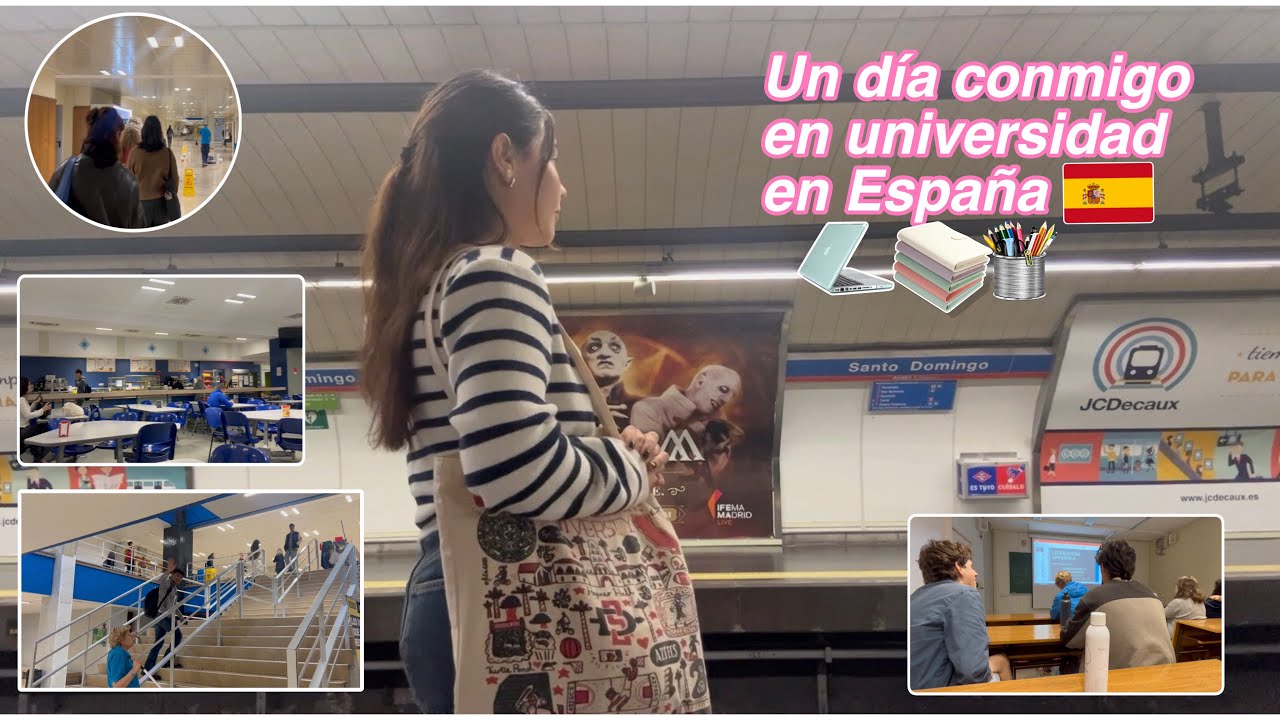 Un D&iacute;a Conmigo en la Universidad *Madrid* 📚!