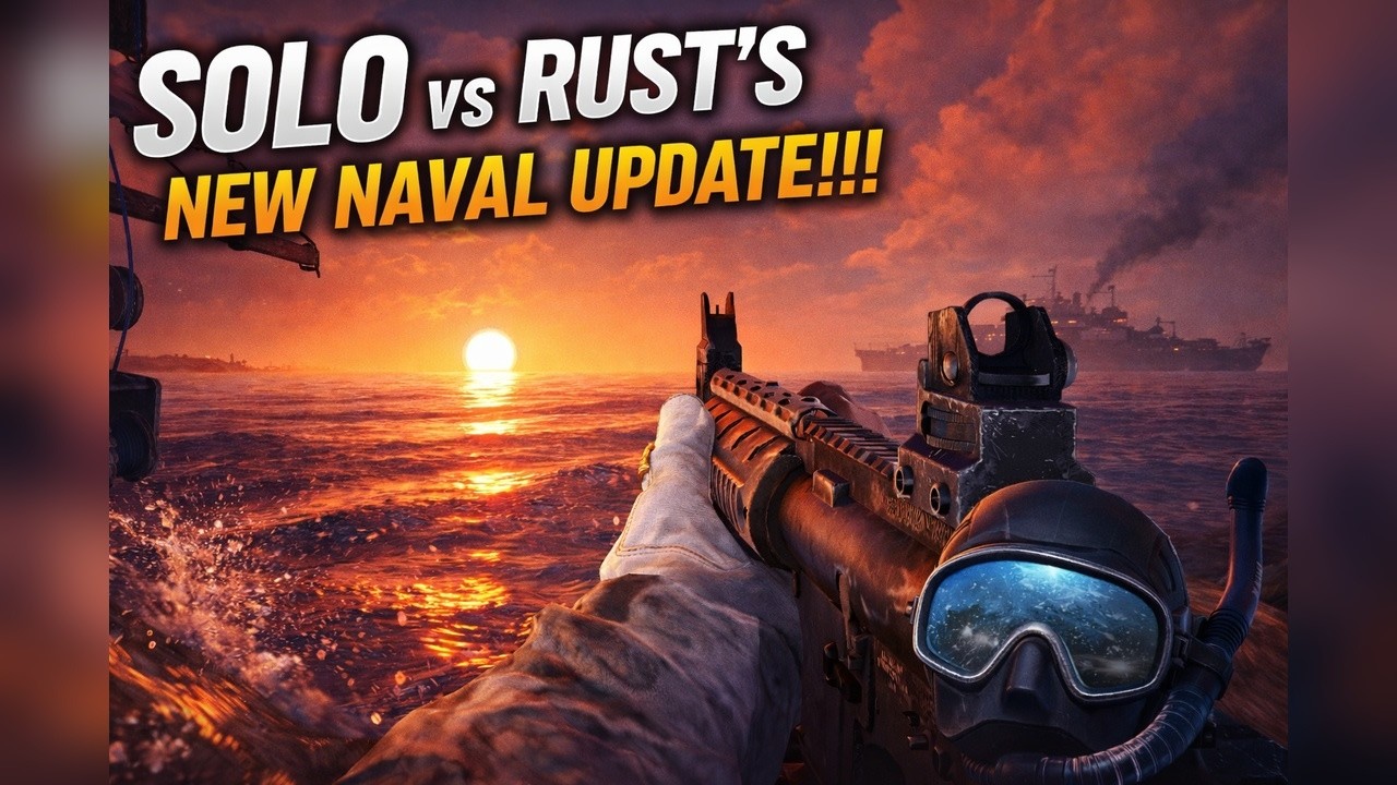 Solo vs Rust’s New Naval Update!!!