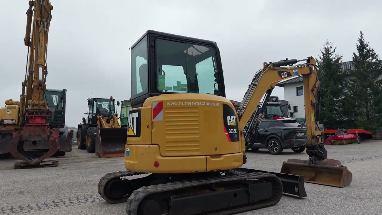 CAT 303.5 ECR , year 2014, 3013 hrs, just arrived