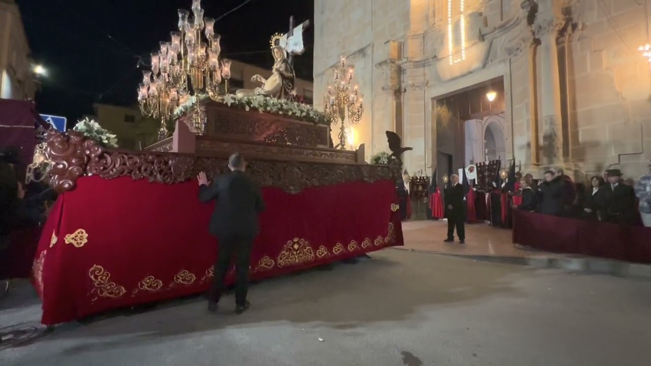 Entrada de La Dolorosa. Viernes Santo. Semana Santa de Monóvar 2023