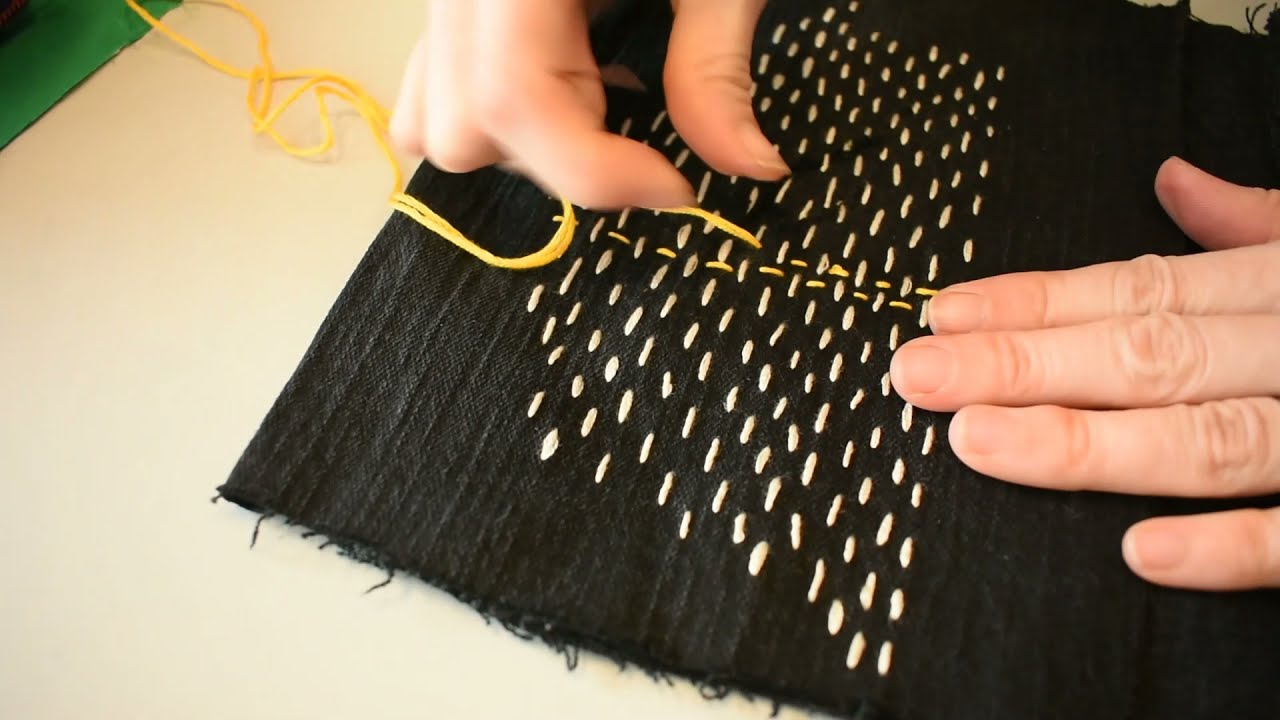 Beginner's Guide to Sashiko Stitching #StudioNPL