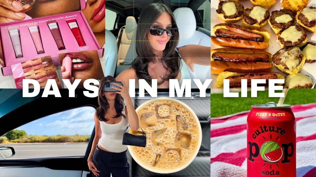 days in my life in LA | MDW, newport beach, pelican hill, pr haul, skincare, morning routine, & more