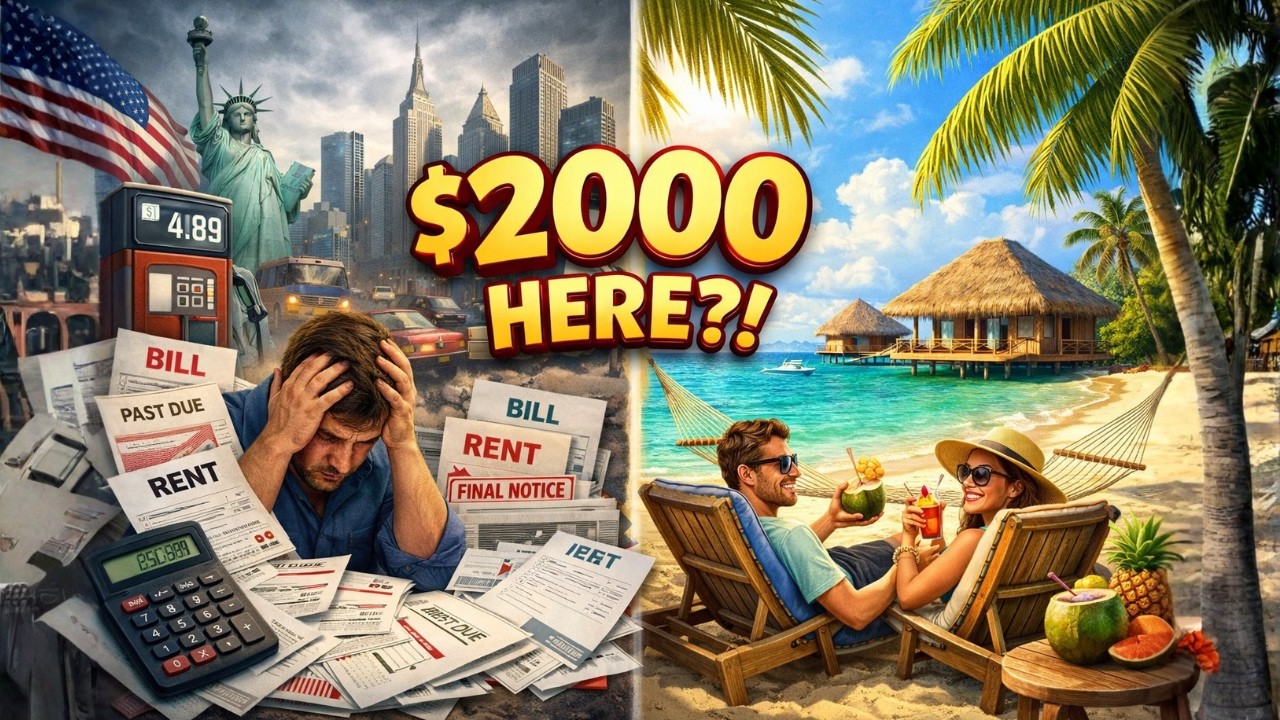 7 Countries Where $2000 a Month Feels Like Being Rich