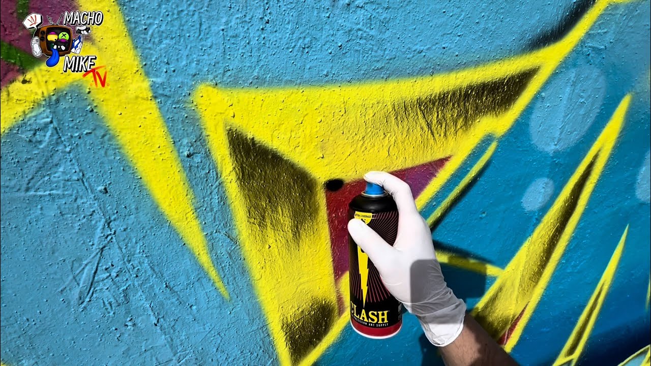 how to graffiti with spraypaint with Smile, Meko, Skir, Haem | Graffiti vlog  