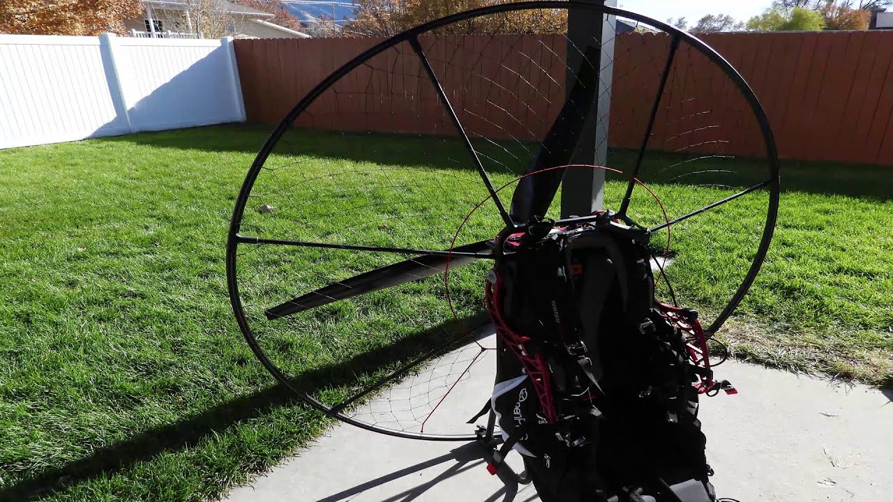 My new electric paramotor