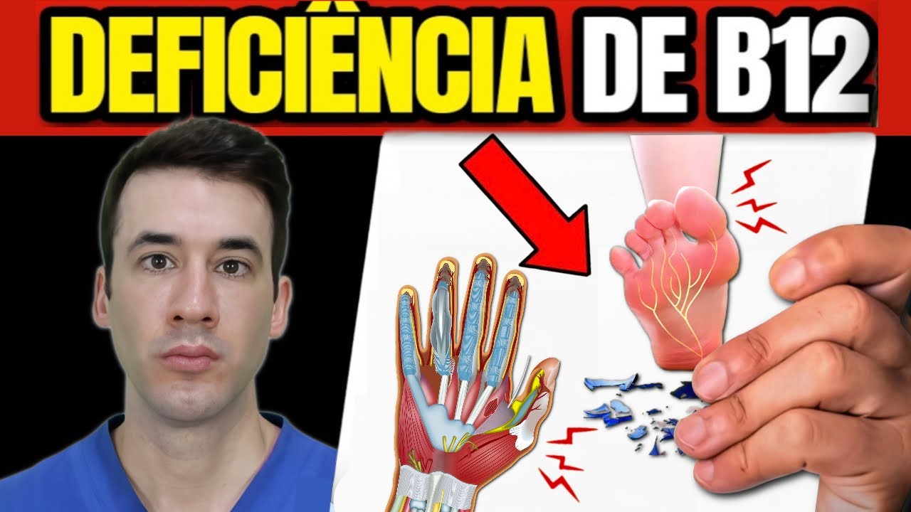 Esses 4 SINAIS NÃO São da Idade – E Sim Falta de Vitamina B12