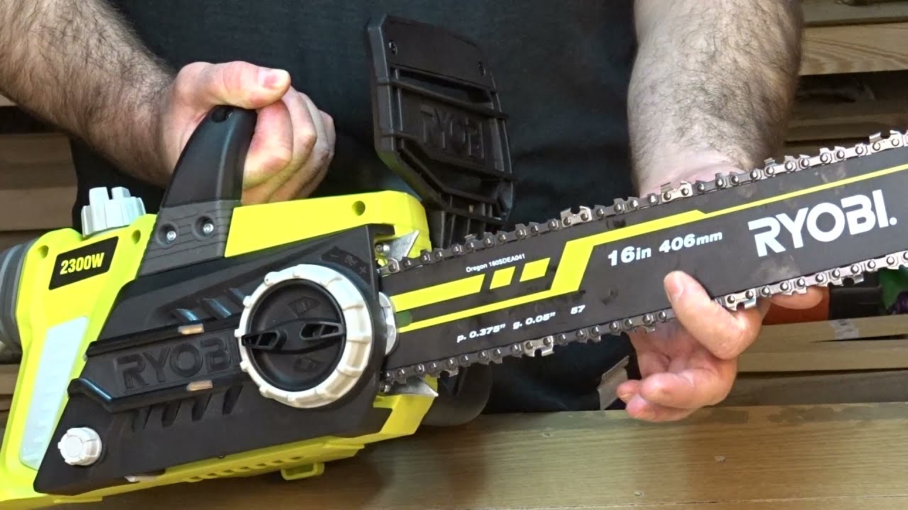 #Ryobi Pilarka Łańcuchowa RCS2340 - Krótkie omówienie urządzenia/pierwsze wrażenia.