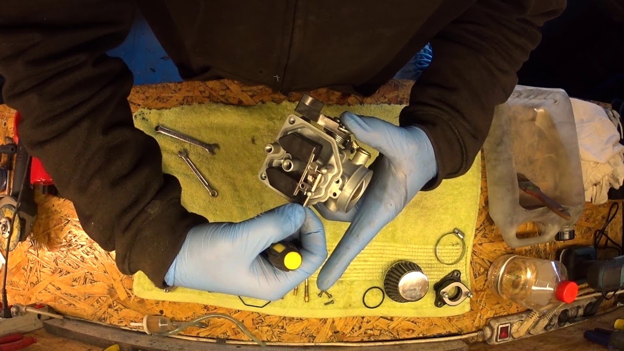 BASHAN 250 - carburetor cleaning